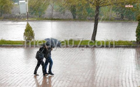 Meteorolojiden 7 il için kuvvetli yağış uyarısı