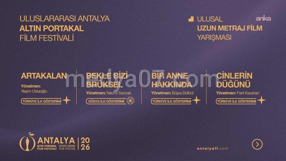 Altın Portakal’ın yarışma filmleri belli oldu