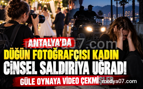 Antalya’da düğün sonrası dehşet: Genç fotoğrafçı yaşadıklarını anlattı