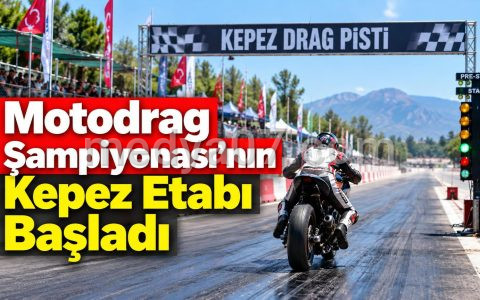 Motodrag Şampiyonası’nın Kepez Etabı Başladı