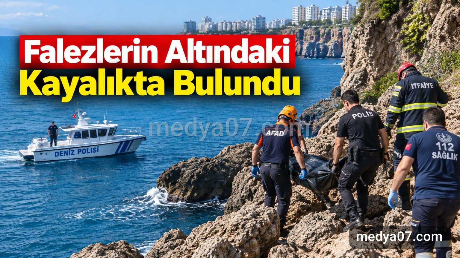 Falezlerin Altındaki Kayalıkta Bulundu