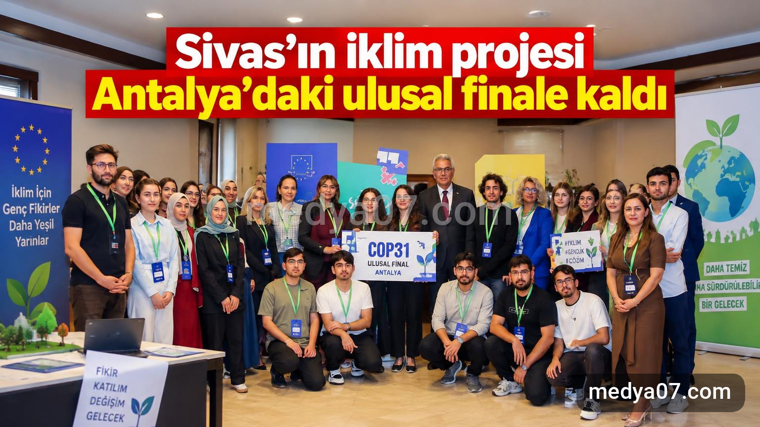 Sivas’ın iklim projesi Antalya’daki ulusal finale kaldı