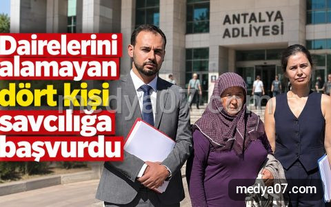 Dairelerini alamayan dört kişi savcılığa başvurdu