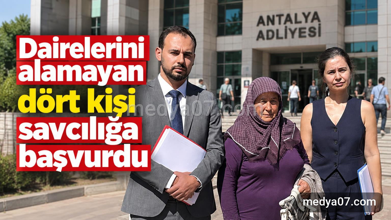 Dairelerini alamayan dört kişi savcılığa başvurdu