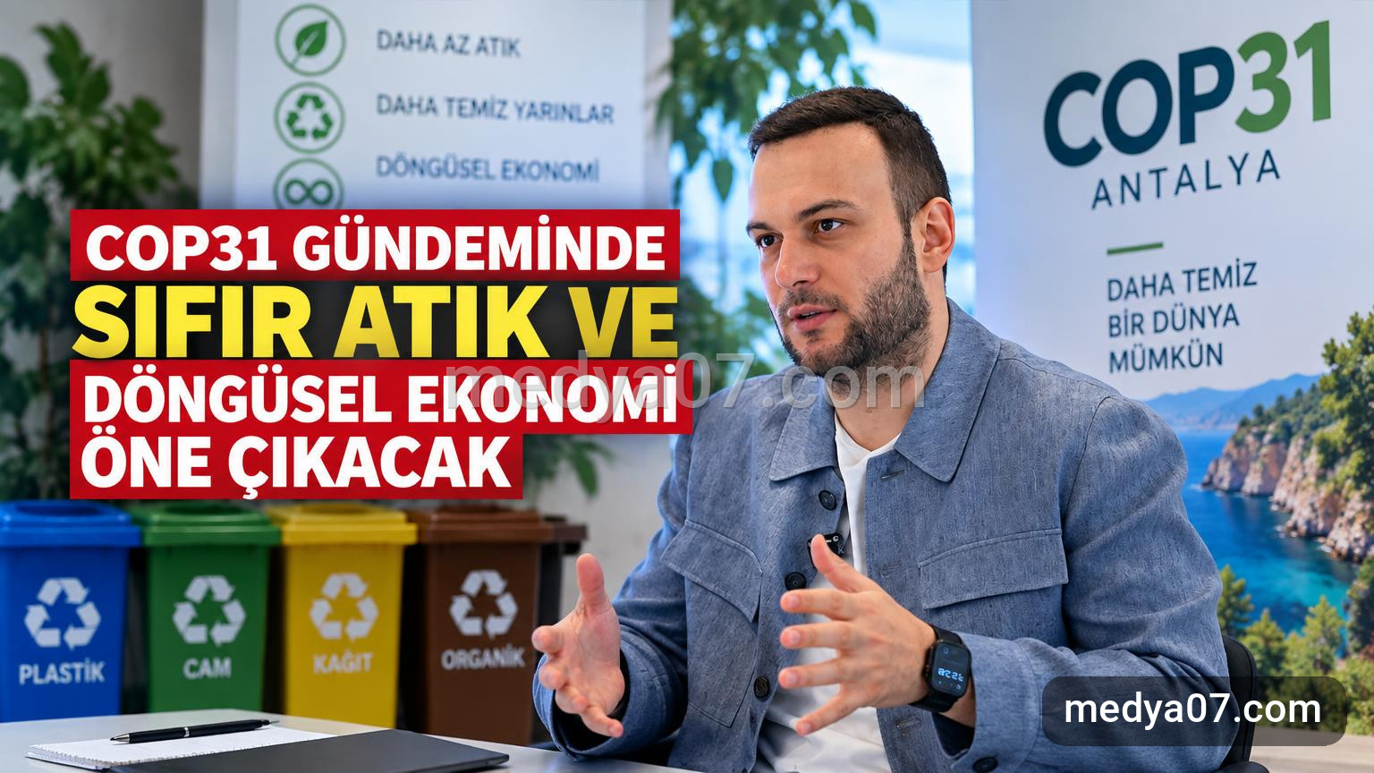 COP31 gündeminde sıfır atık ve döngüsel ekonomi öne çıkacak