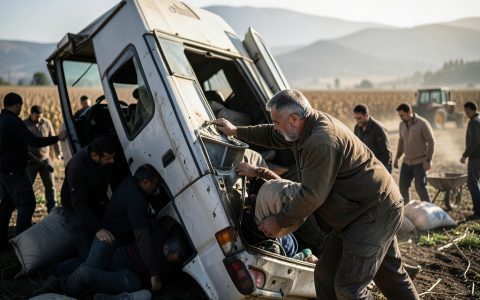 Burdur’da Minibüs Devrildi: Tarım İşçilerini Taşıyan Araçlar Çarpıştı