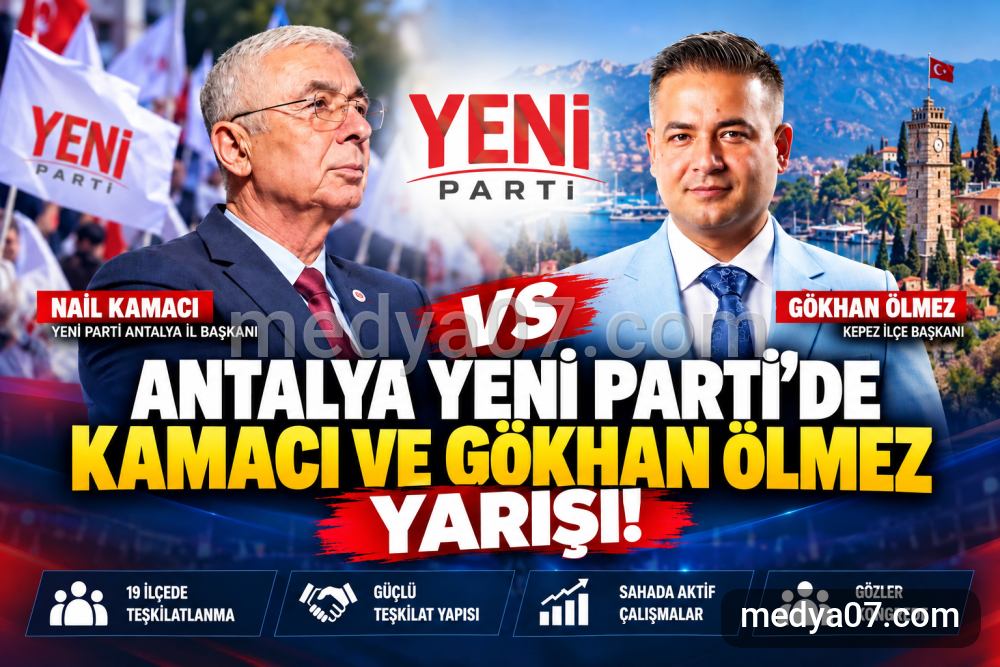 Antalya Yeni Parti’de Kamacı ve Gökhan Ölmez Yarışı!