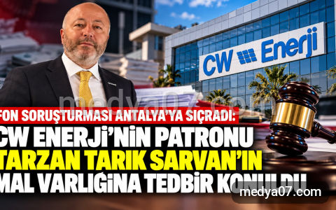 Fon soruşturmasında Antalya bağlantısı: Tarık Sarvan’ın mal varlığına tedbir