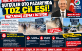 Sütçüler Oto Pazarı’nda Toz Çilesi: Vatandaş Asfalt İstiyor