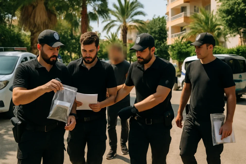 Manavgat’ta uyuşturucu operasyonunda 18 şüpheli yakalandı