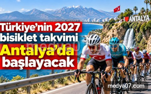 Türkiye’nin 2027 bisiklet takvimi Antalya’da başlayacak