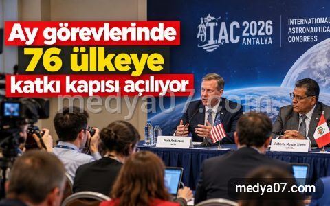 Ay görevlerinde 76 ülkeye katkı kapısı açılıyor