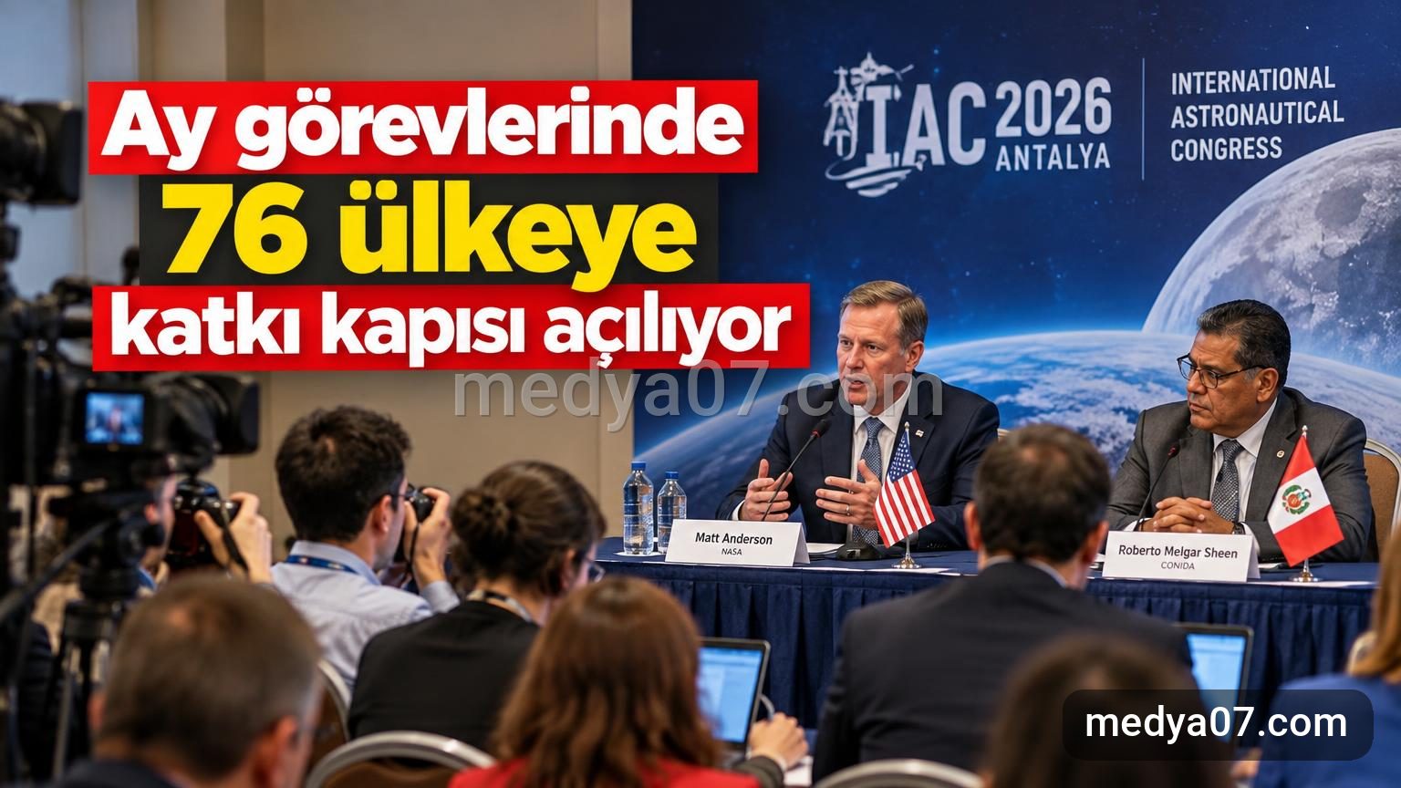 Ay görevlerinde 76 ülkeye katkı kapısı açılıyor