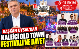Başkan Uysal’dan Kaleiçi Old Town Festivali’ne davet