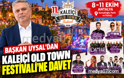 Başkan Uysal’dan Kaleiçi Old Town Festivali’ne davet