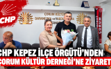CHP Kepez İlçe Örgütü’nden Çorum Kültür Derneği’ne ziyaret