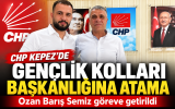 CHP Kepez’de Gençlik Kolları Başkanlığına Ozan Barış Semiz Getirildi