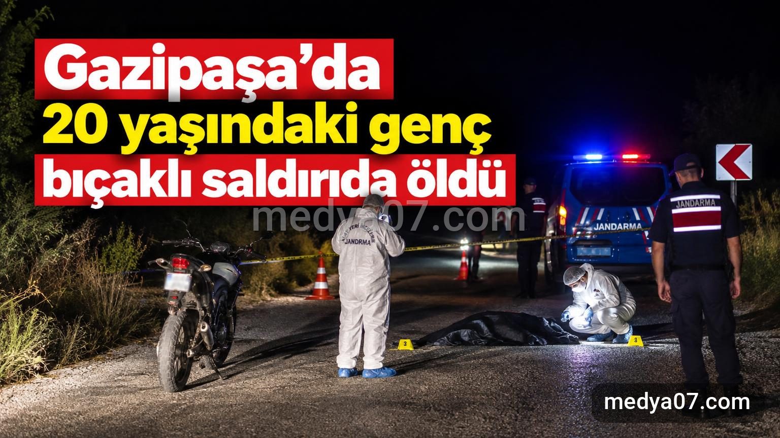 Gazipaşa’da 20 yaşındaki genç bıçaklı saldırıda öldü