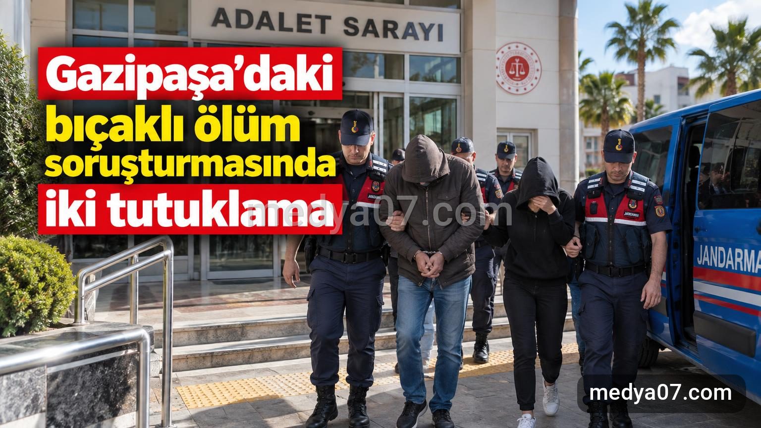 Gazipaşa’daki bıçaklı ölüm soruşturmasında iki tutuklama