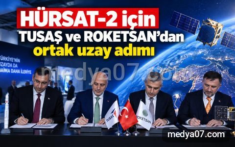 HÜRSAT-2 için TUSAŞ ve ROKETSAN’dan ortak uzay adımı