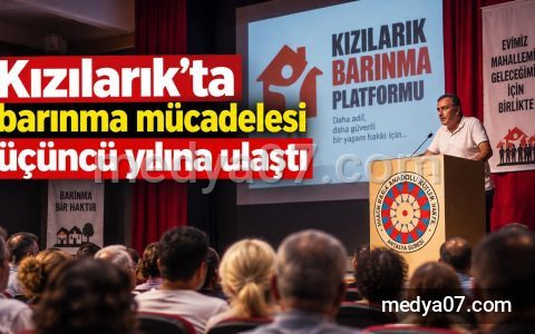 Kızılarık’ta barınma mücadelesi üçüncü yılına ulaştı