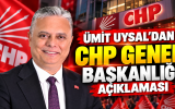 Ümit Uysal’dan CHP Genel Başkanlığı açıklaması