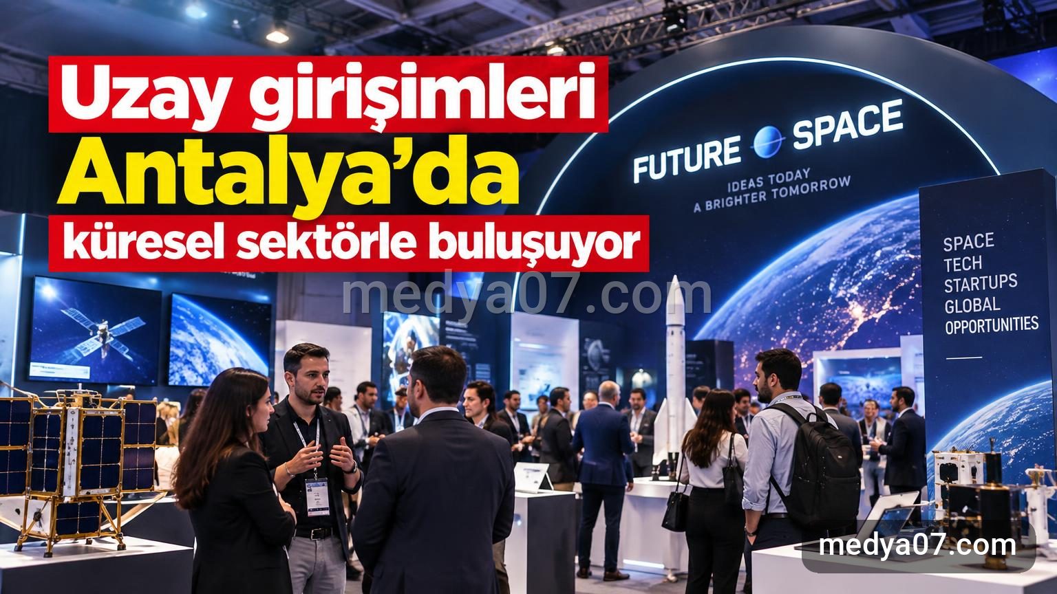 Uzay girişimleri Antalya’da küresel sektörle buluşuyor